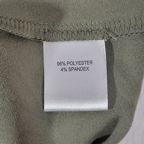 GB Olive Tie‎ Front Cutout Mini Dress XS NWT | Long Sleeve Flowy Fit - Picture 10 of 12